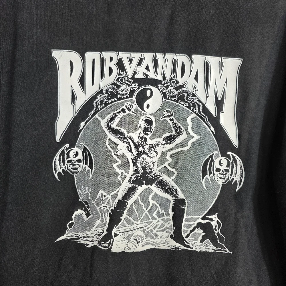 Vintage Wwf - Rob Van Dam RVD Bootleg Wrestling WWF WCW shirt - Picture 9 of 9